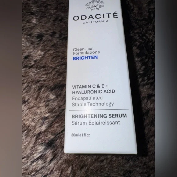 ODACITE Brightening Serum - Vitamin C & E & Hyaluronic Acid, NEW